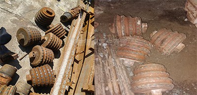 16個(gè)反井舊滾刀賣出